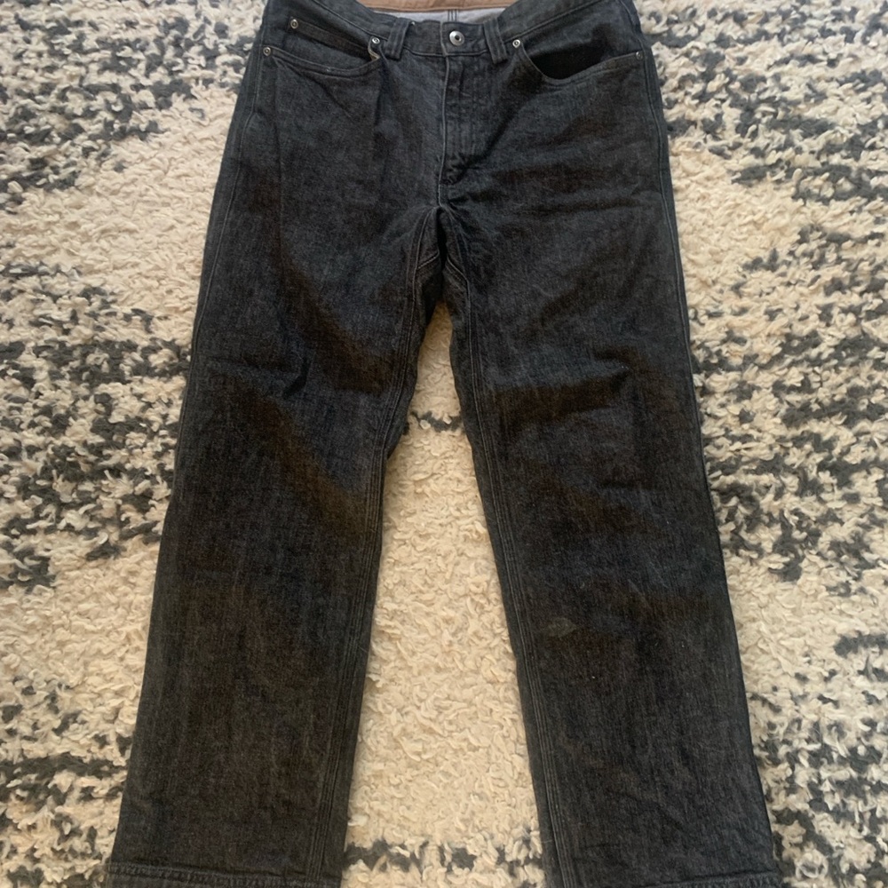 Classic Black Denim Jeans